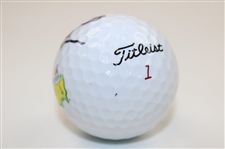 Fred Couples Signed Titleist Masters Logo Golf Ball JSA ALOA