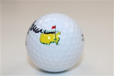 Mark O'Meara Signed Titleist Masters Logo Golf Ball JSA ALOA