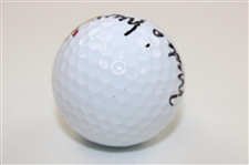 Mark O'Meara Signed Titleist Masters Logo Golf Ball JSA ALOA
