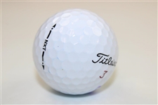 Tommy Aaron Signed Titleist Masters Logo Golf Ball JSA ALOA