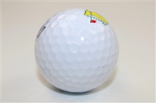Tommy Aaron Signed Titleist Masters Logo Golf Ball JSA ALOA