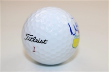 Mike Weir Signed Titleist Masters Logo Golf Ball JSA ALOA