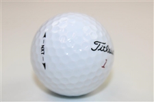 Mike Weir Signed Titleist Masters Logo Golf Ball JSA ALOA
