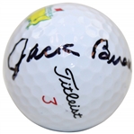 Jack Burke Signed Titleist Masters Logo Golf Ball JSA ALOA