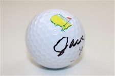 Jack Burke Signed Titleist Masters Logo Golf Ball JSA ALOA