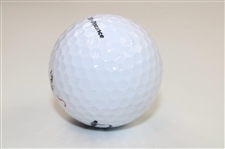 Jack Burke Signed Titleist Masters Logo Golf Ball JSA ALOA