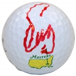 Fuzzy Zoeller Signed Slazenger Masters Logo Golf Ball JSA ALOA