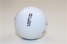 Fuzzy Zoeller Signed Slazenger Masters Logo Golf Ball JSA ALOA