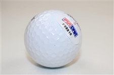 Fuzzy Zoeller Signed Slazenger Masters Logo Golf Ball JSA ALOA