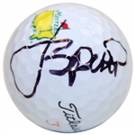 Jordan Spieth Signed Titleist Masters Logo Golf Ball JSA ALOA