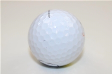 Jordan Spieth Signed Titleist Masters Logo Golf Ball JSA ALOA