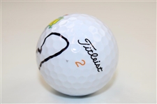 Ian Woosnam Signed Titleist Masters Logo Golf Ball JSA ALOA