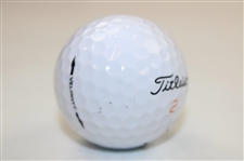Ian Woosnam Signed Titleist Masters Logo Golf Ball JSA ALOA