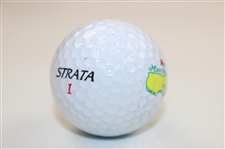 Nick Faldo Signed Titleist Masters Logo Golf Ball JSA ALOA