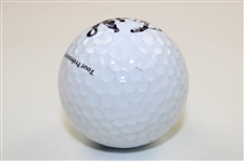 Nick Faldo Signed Titleist Masters Logo Golf Ball JSA ALOA