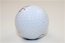 Nick Faldo Signed Titleist Masters Logo Golf Ball JSA ALOA