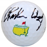 Charles Coody Signed Titleist Masters Logo Golf Ball JSA ALOA
