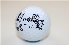 Bob Goalby Signed Titleist Masters Logo Golf Ball with '68' JSA ALOA