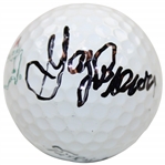 Gay Brewer Signed Titleist Masters Logo Golf Ball JSA ALOA
