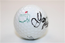 Gay Brewer Signed Titleist Masters Logo Golf Ball JSA ALOA