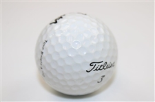 Gay Brewer Signed Titleist Masters Logo Golf Ball JSA ALOA