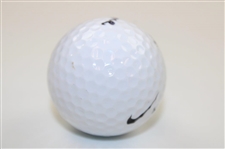 Jack Burke Signed Nike World Golf Hall of Fame Logo Golf Ball JSA ALOA