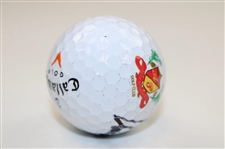 Arnold Palmer Signed Callaway Augusta Pines Golf Club Logo Golf Ball JSA ALOA 