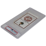 1996 US Amateur Full Ticket w/Tab Stroke Play Tiger Woods Medalist PSA 3 VG