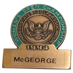 1994 U.S. Womens Open Indianwood Golf & C.C. Contestant Badge