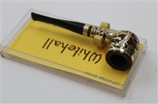 Vintage Imported Sterling Silver Golf Tobacco Pipe - New Old Stock