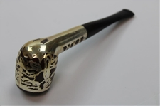 Vintage Imported Sterling Silver Golf Tobacco Pipe - New Old Stock