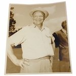 President Dwight Eisenhower Original Oversize Photo at Augusta National