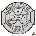 1944 PGA Championship at Manito G&CC Contestant Badge - Bob Hamilton Winner