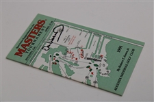 Ian Woosnam Signed 1991 Masters Tournament Spectator Guide JSA ALOA