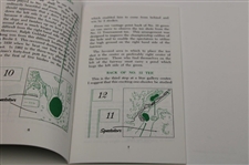 Ian Woosnam Signed 1991 Masters Tournament Spectator Guide JSA ALOA