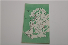 Ben Crenshaw Signed 1984 Masters Tournament Spectator Guide JSA ALOA