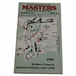 Ben Crenshaw Signed 1995 Masters Tournament Spectator Guide JSA ALOA