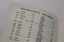 Craig Stadler Signed 1982 Masters Tournament Spectator Guide JSA ALOA