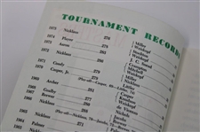 Ray Floyd Signed 1976 Masters Tournament Spectator Guide JSA ALOA