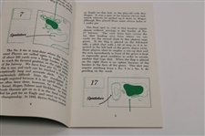 Ray Floyd Signed 1976 Masters Tournament Spectator Guide JSA ALOA
