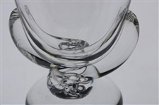 Julius Boros' 1963 Masters Tournament Day's Low Score Crystal Glass Vase - April 6th