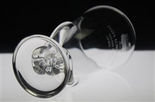 Julius Boros' 1963 Masters Tournament Day's Low Score Crystal Glass Vase - April 6th