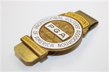 Julius Boros' 1965 PGA Championship at Laurel Valley Contestant Badge/Clip