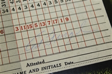 Ed Furgol Signed 1954 US Open at Baltusrol GC Program w/Scorecard JSA ALOA