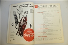 Ed Furgol Signed 1954 US Open at Baltusrol GC Program w/Scorecard JSA ALOA
