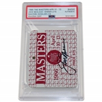 Jack Nicklaus Signed 1986 Masters Tournament Series Badge #A1023 PSA/DNA Authentic