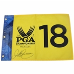 Rory McIlroy Signed 2014 PGA Championship at Valhalla Flag JSA ALOA