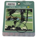 Adam Scott Signed 2013 Masters Tournament Series Badge #R09763 JSA ALOA