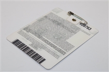 Adam Scott Signed 2013 Masters Tournament Series Badge #R09763 JSA ALOA