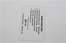Jack Nicklaus Signed 1993 Champion Memorial Tournament Kroger Calling Card JSA ALOA